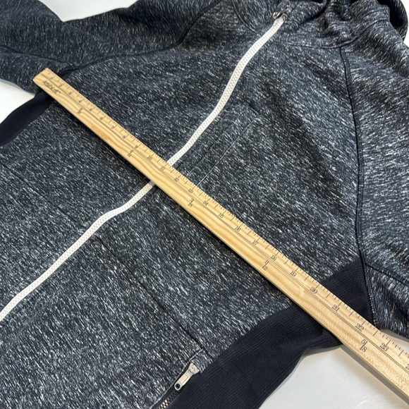 Lululemon Dark Gray Zip-Up Hoodie Size Large Men's - Picture 5 of 7